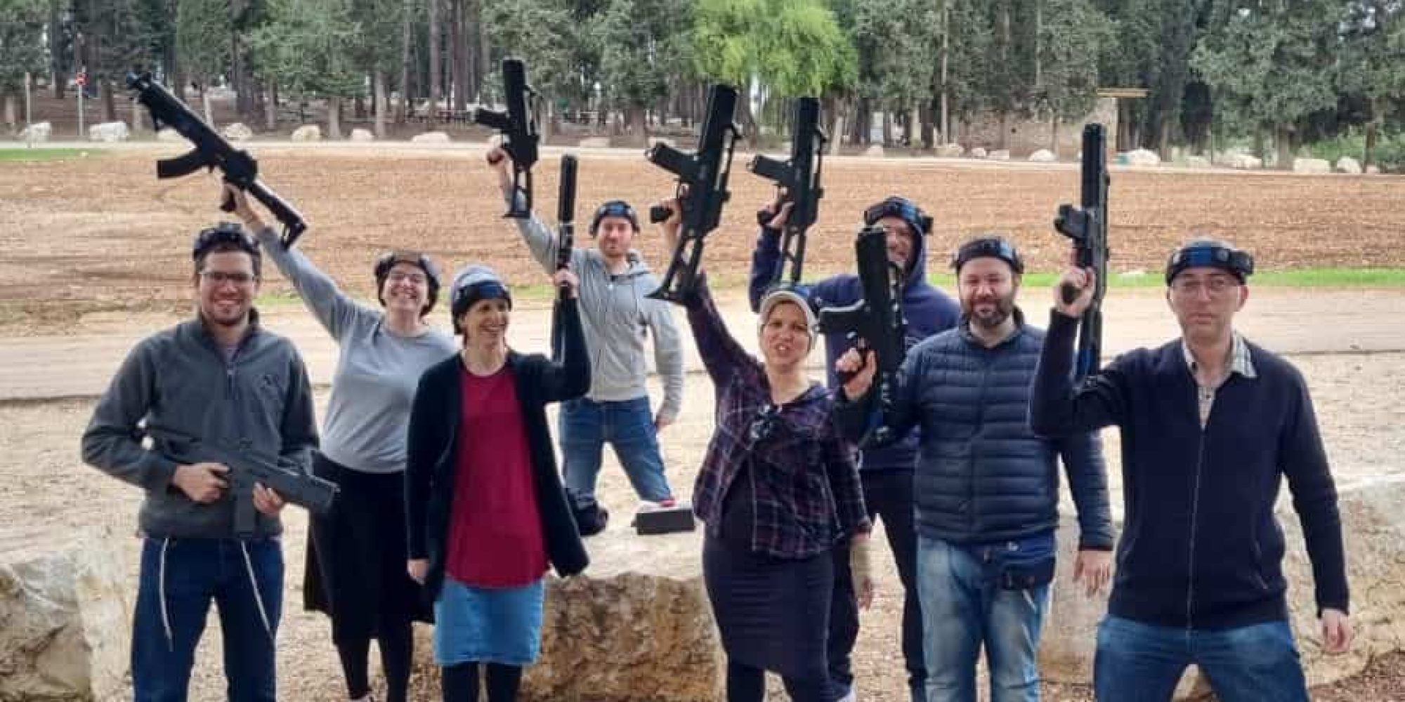 יום גיבוש לייזר טאג