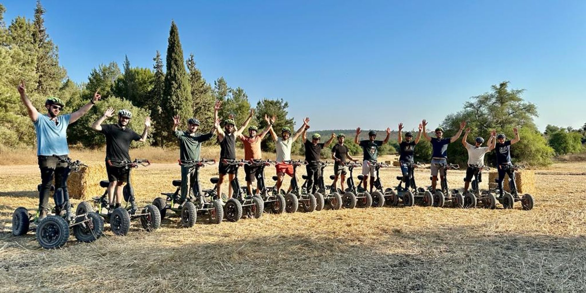 יום גיבוש עם איזי ריידר